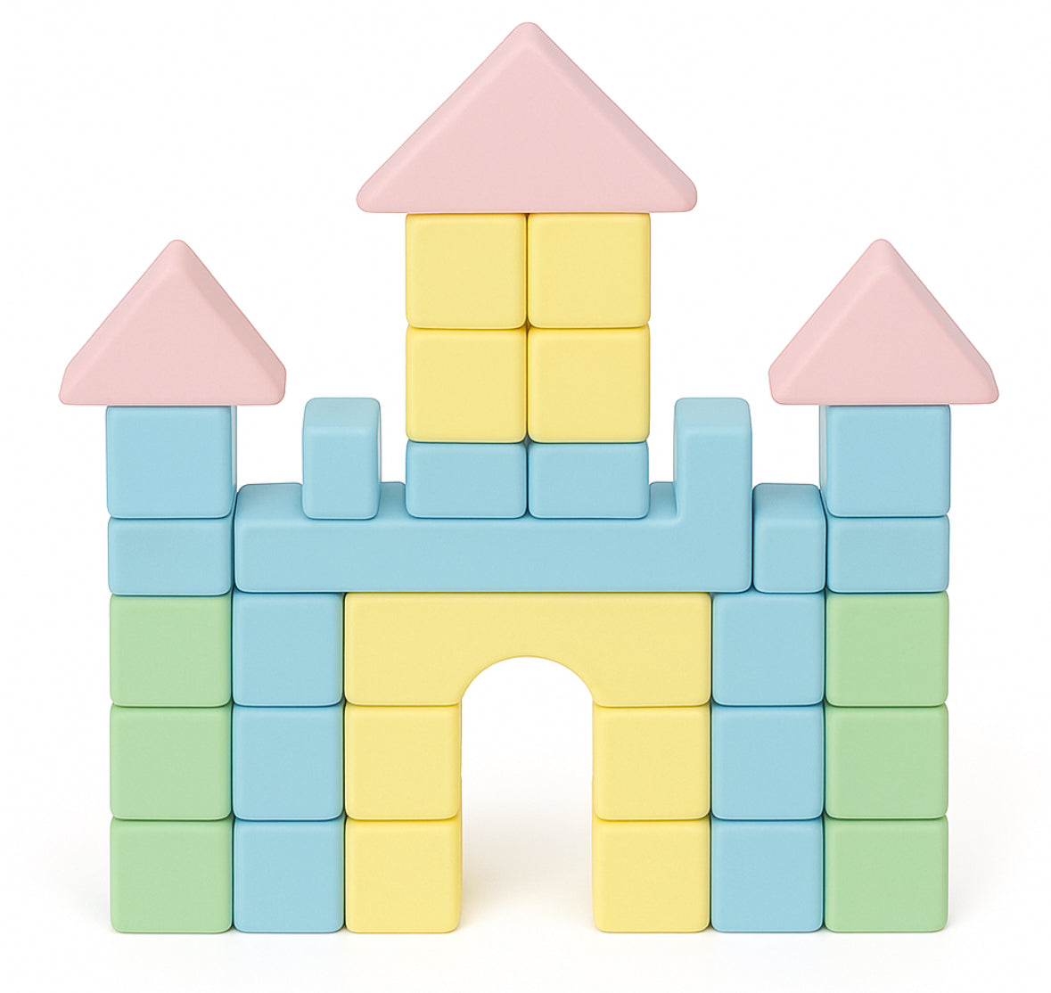 Building Blocks for Children, Pack of 45 Magnetic Building Blocks, Magnetic Toy Children, Magnetic Toy from 3 4 5 6 7 8 Gift for
